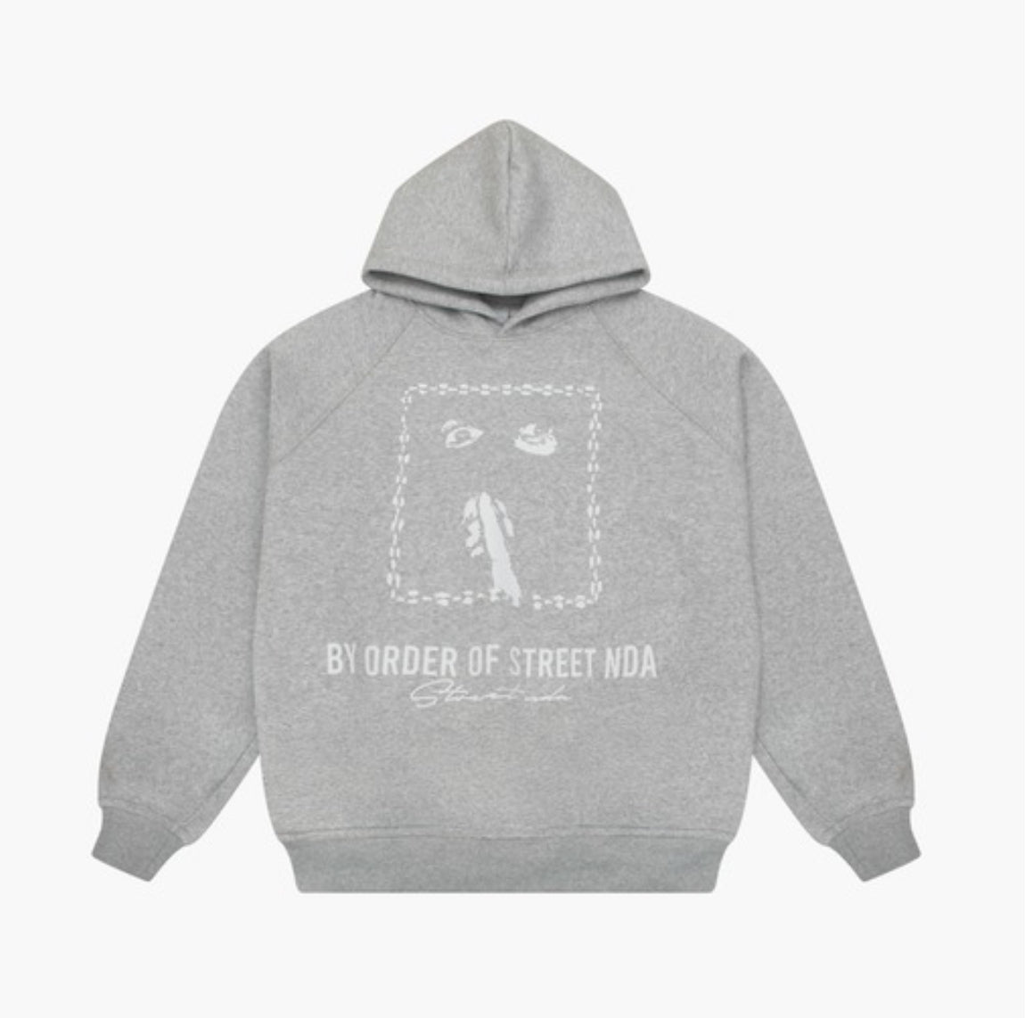 'Duo Logo' Grey Hoodie