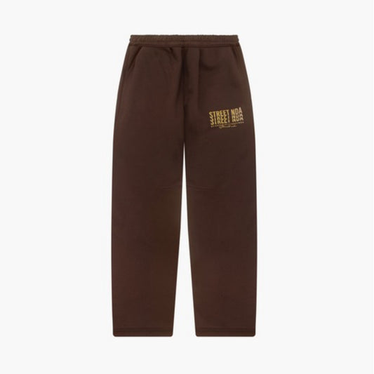 'Name Logo' Brown Pant